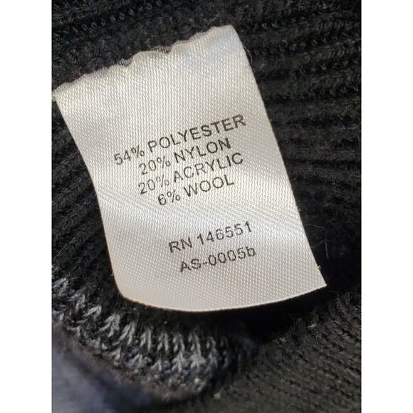 AVA Women's Gray Polyester Long Sleeve Buttons Front Knit Cardigan Sweater S - Picture 9 of 12